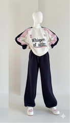 WOA Baggy Printed Style Premium Quality Winter 2-Pcs Tracksuit For Her. WWTS-57