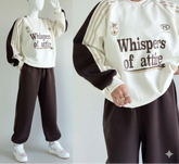 WOA Baggy Printed Style Premium Quality Winter 2-Pcs Tracksuit For Her. WWTS-57