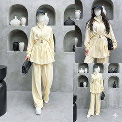 Pintex Belt Style Premium Quality Winter 2-Pcs Tracksuit For Her. WWTS-39