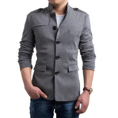 Collar Style Casual Winter Fleece Coat. MWJ-407 V2