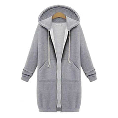 Premium Quality Long Zipper Hoodie For Winter's.