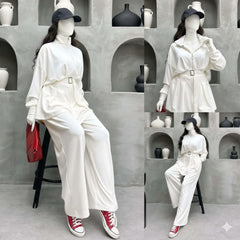 Pintex Belt Style Premium Quality Winter 2-Pcs Tracksuit For Her. WWTS-39