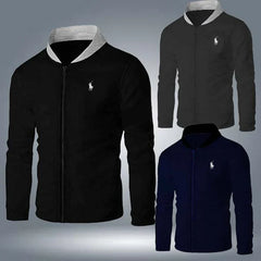 Bundle Of 3 RL Casual Printed Winter Zipper Upper.